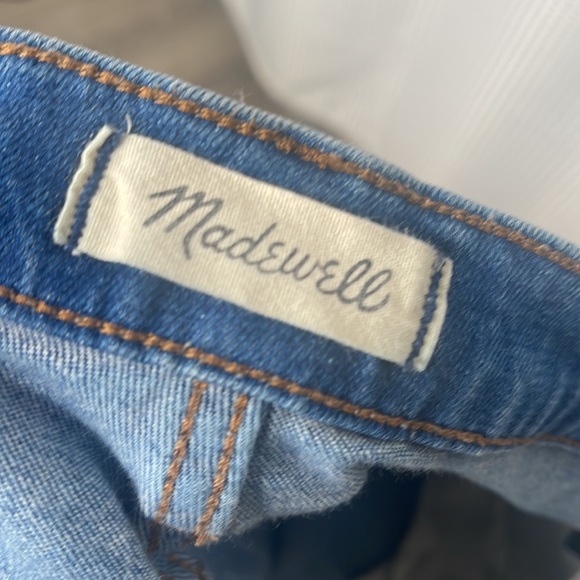 Madewell The High Rise Slim Crop Boyjean Raw Hem Sz 29 - Picture 9 of 13